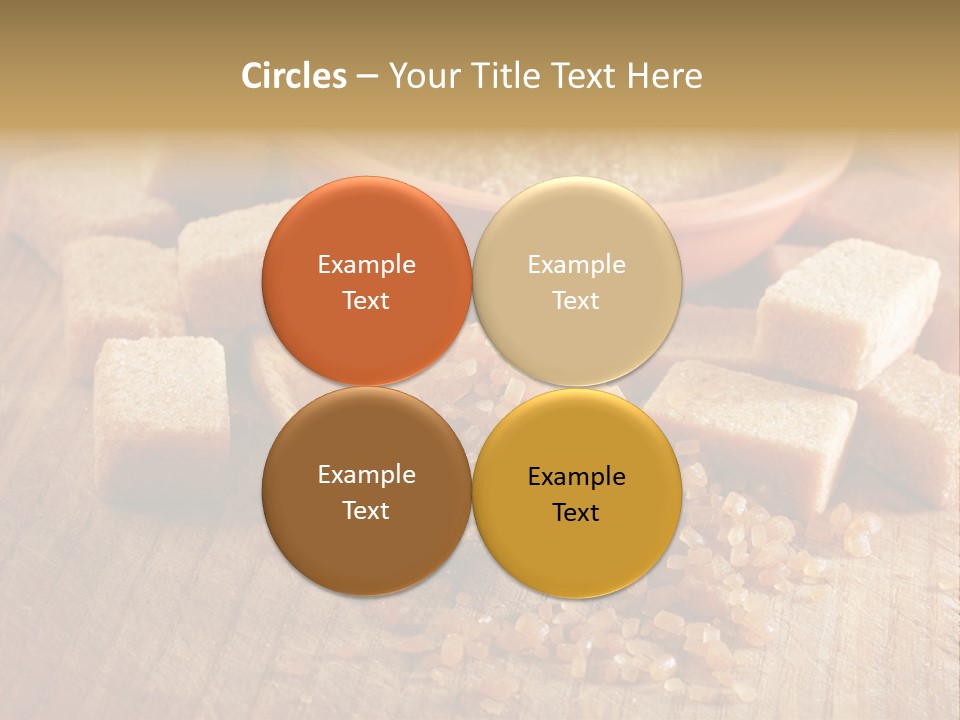Granulated Confection Honeyed PowerPoint Template