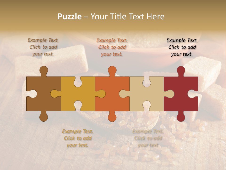 Granulated Confection Honeyed PowerPoint Template