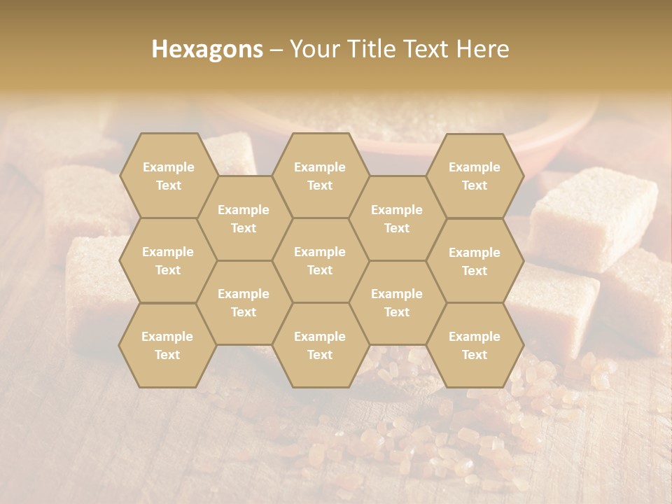 Granulated Confection Honeyed PowerPoint Template