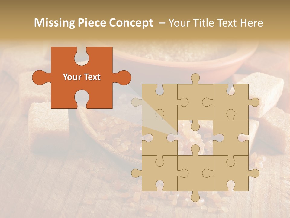 Granulated Confection Honeyed PowerPoint Template