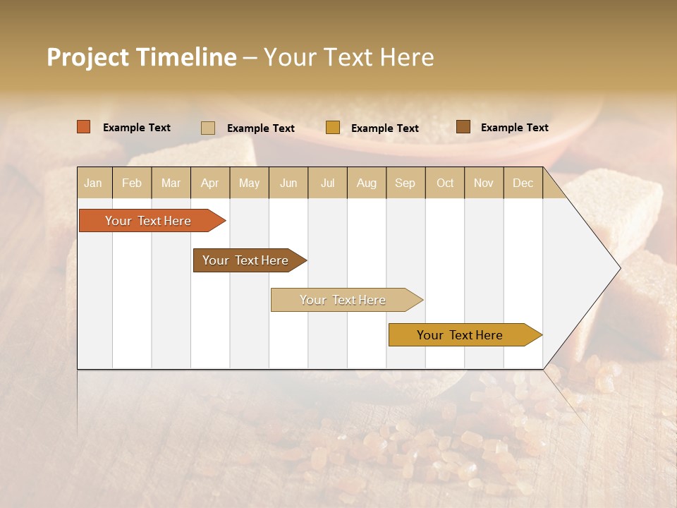 Granulated Confection Honeyed PowerPoint Template