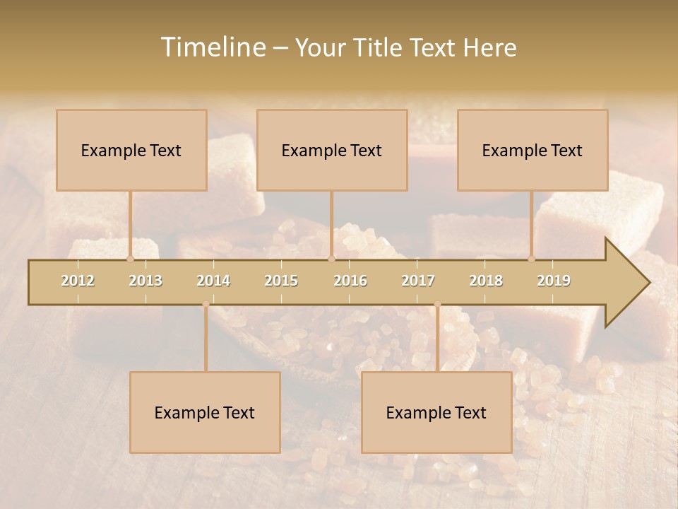 Granulated Confection Honeyed PowerPoint Template