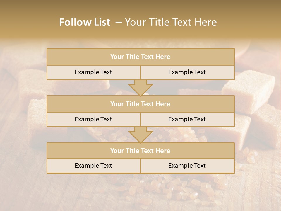 Granulated Confection Honeyed PowerPoint Template