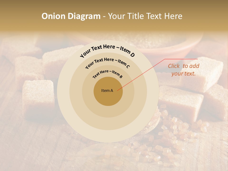 Granulated Confection Honeyed PowerPoint Template