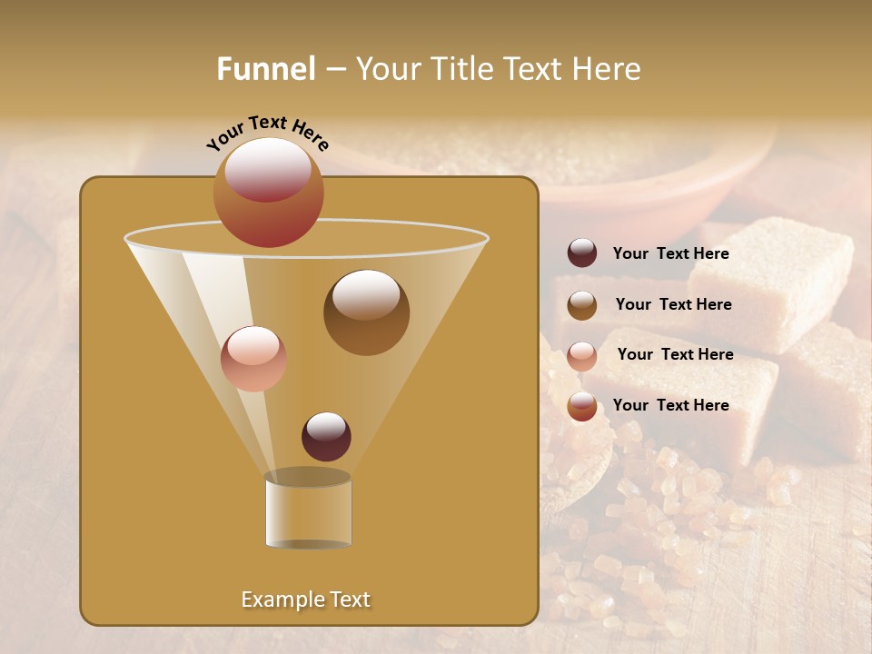 Granulated Confection Honeyed PowerPoint Template