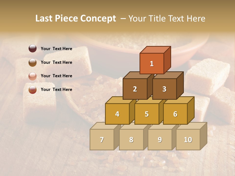 Granulated Confection Honeyed PowerPoint Template