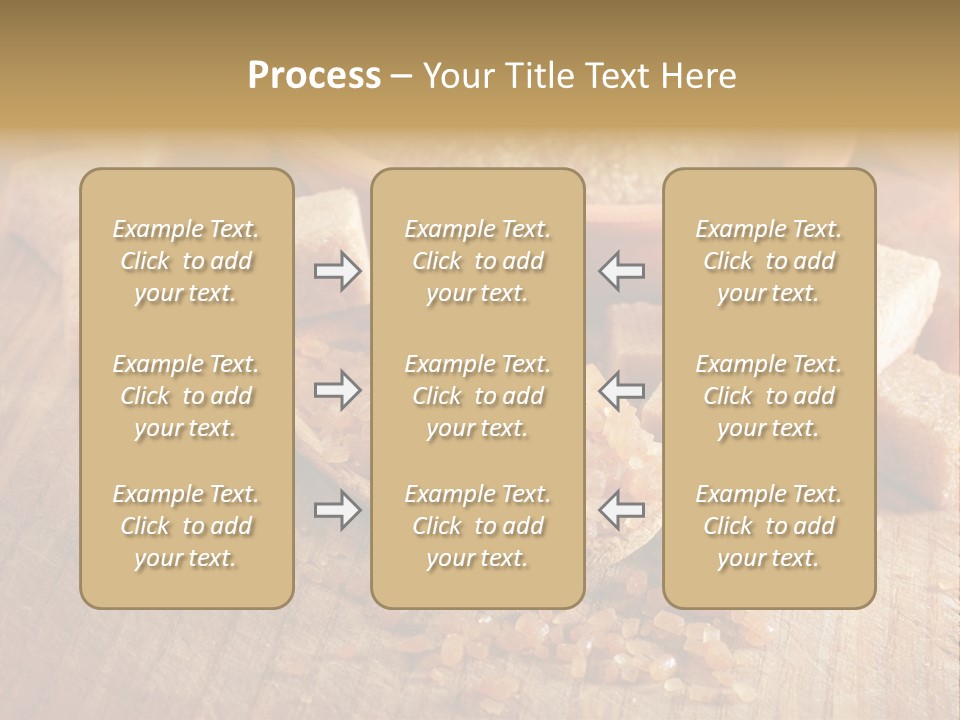 Granulated Confection Honeyed PowerPoint Template