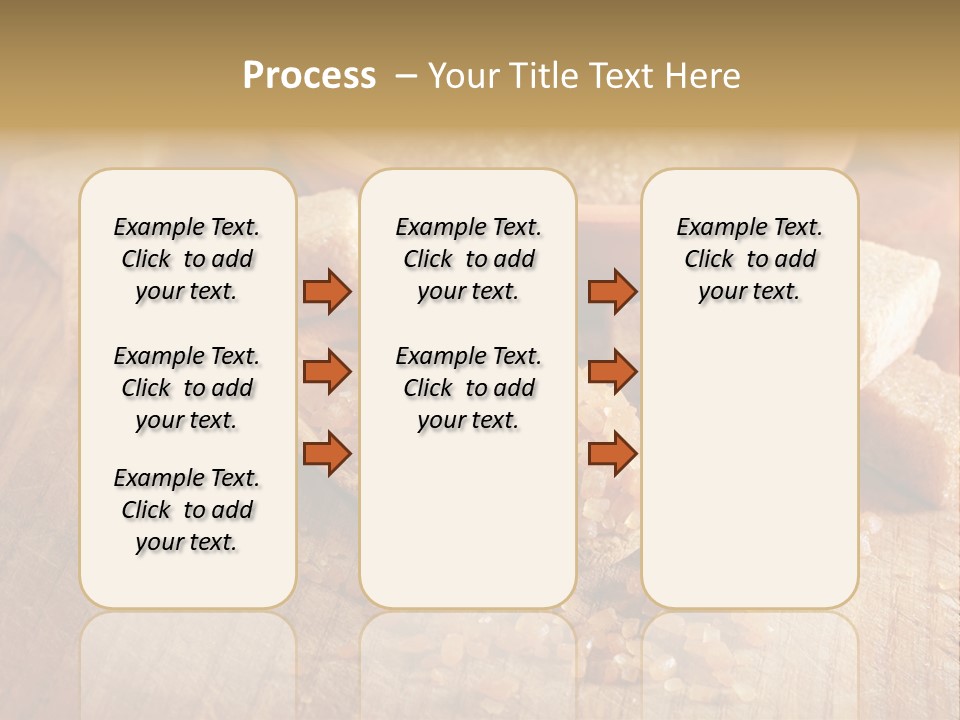 Granulated Confection Honeyed PowerPoint Template