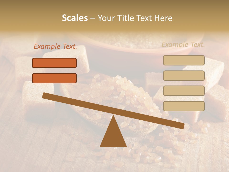 Granulated Confection Honeyed PowerPoint Template