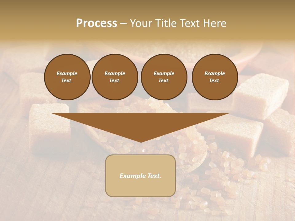 Granulated Confection Honeyed PowerPoint Template