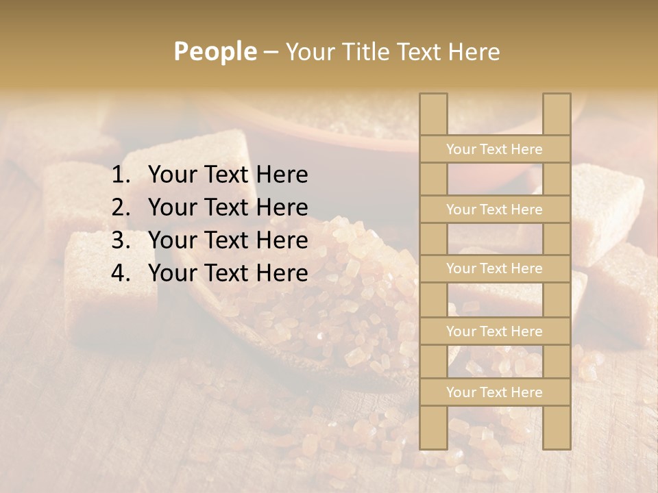 Granulated Confection Honeyed PowerPoint Template