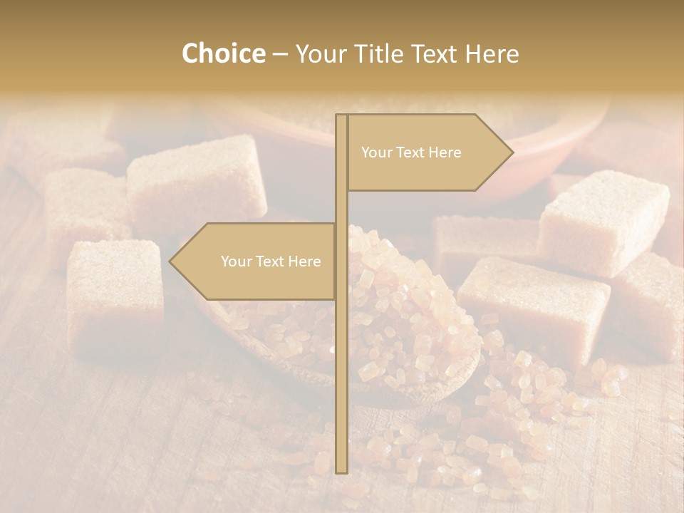 Granulated Confection Honeyed PowerPoint Template