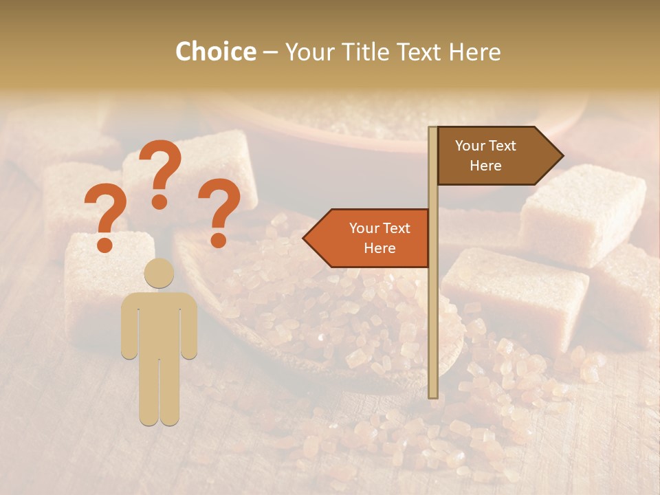 Granulated Confection Honeyed PowerPoint Template