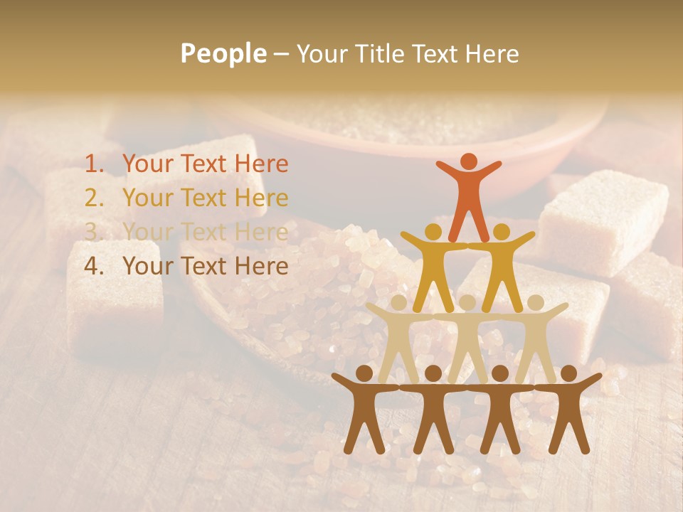 Granulated Confection Honeyed PowerPoint Template