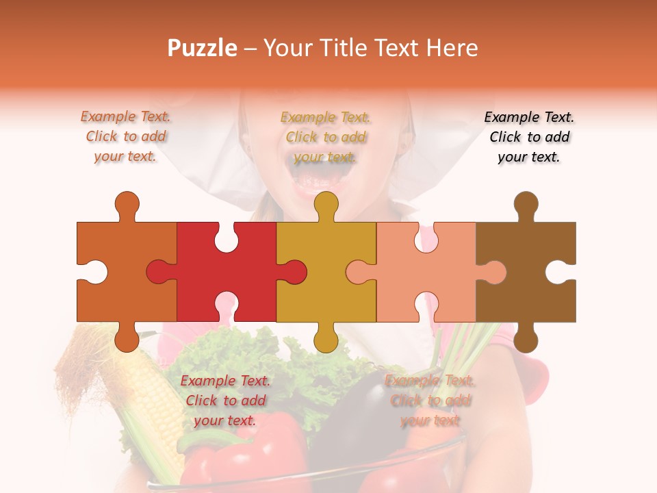 Little Kid Table PowerPoint Template