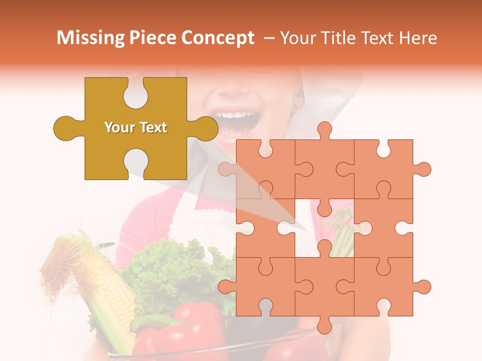 Little Kid Table PowerPoint Template