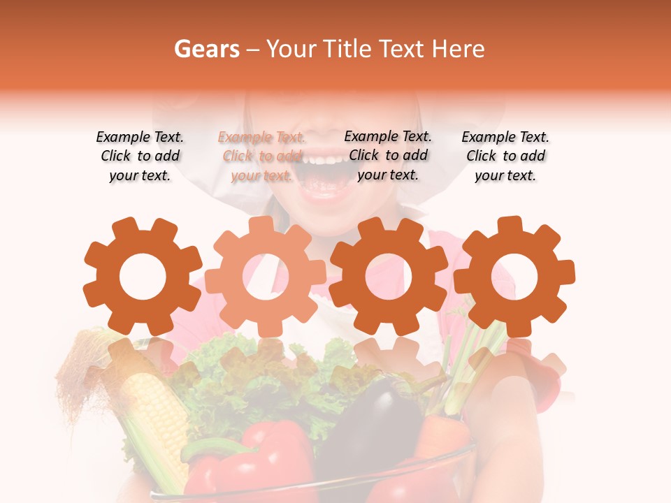 Little Kid Table PowerPoint Template