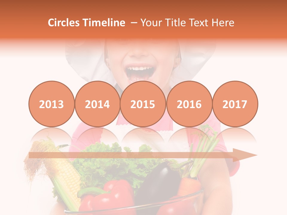 Little Kid Table PowerPoint Template