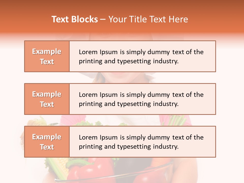 Little Kid Table PowerPoint Template