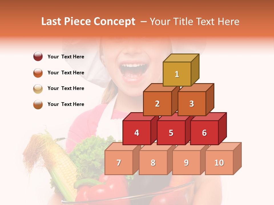 Little Kid Table PowerPoint Template