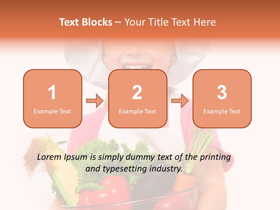 Little Kid Table PowerPoint Template