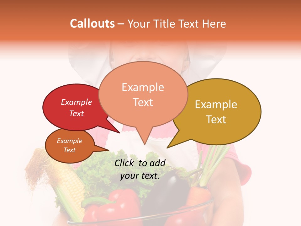 Little Kid Table PowerPoint Template