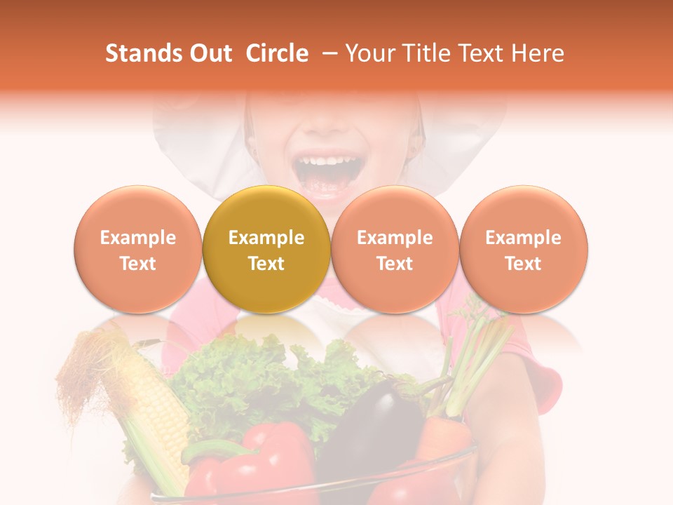 Little Kid Table PowerPoint Template