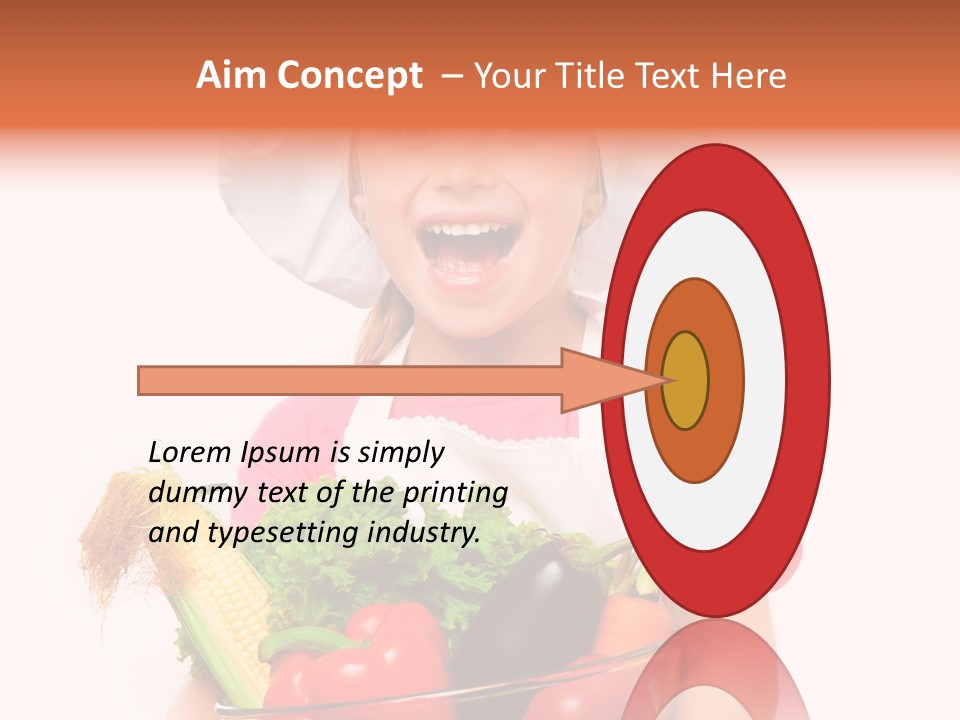 Little Kid Table PowerPoint Template