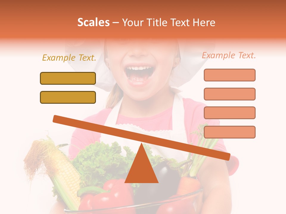 Little Kid Table PowerPoint Template