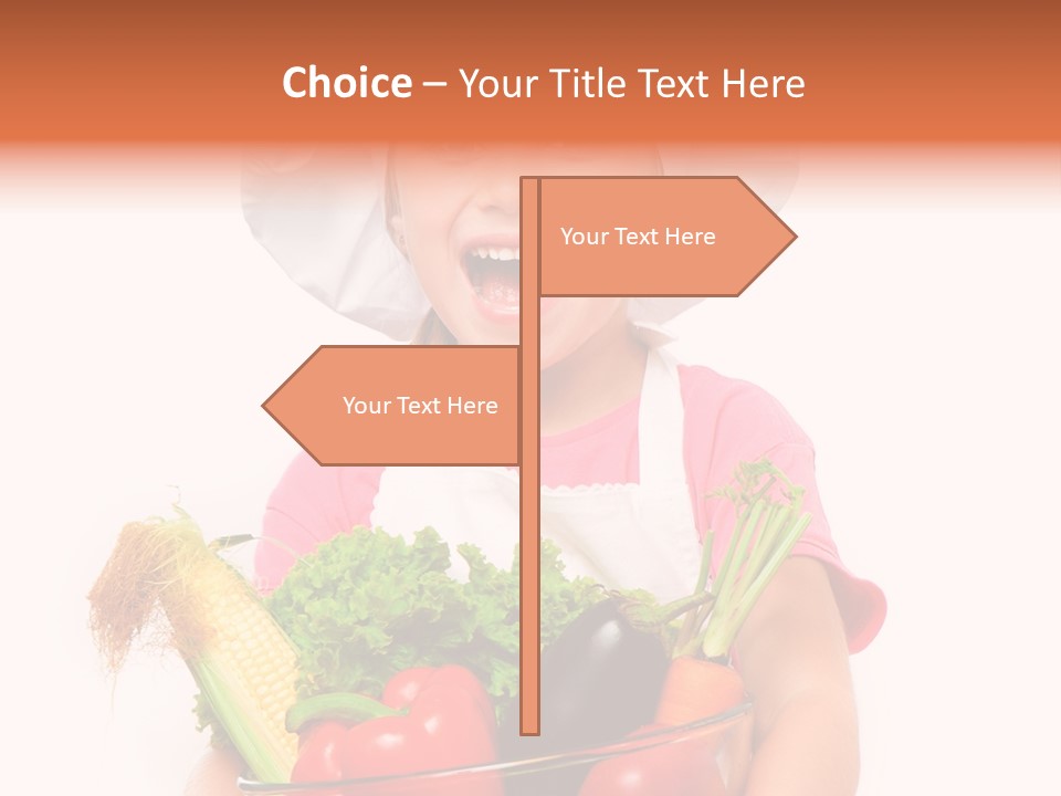 Little Kid Table PowerPoint Template