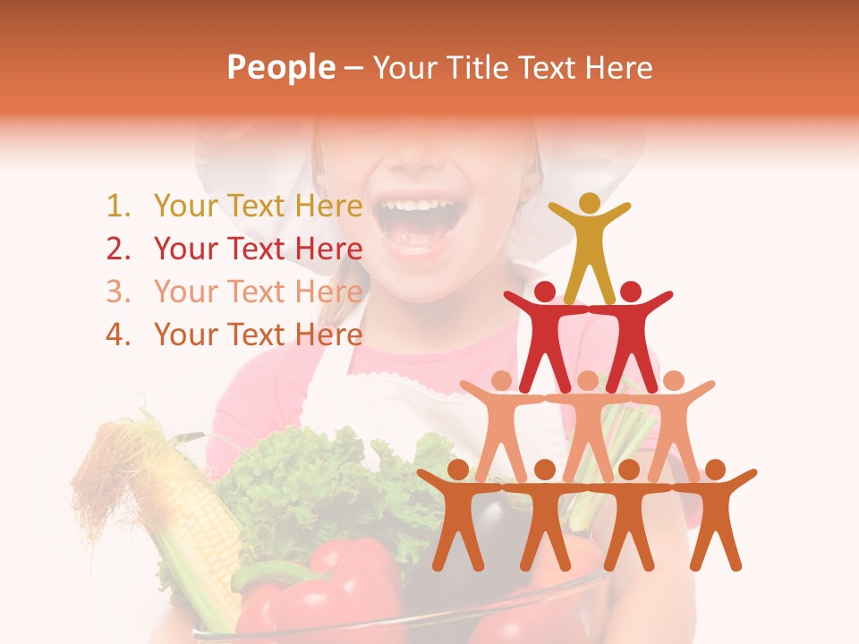 Little Kid Table PowerPoint Template