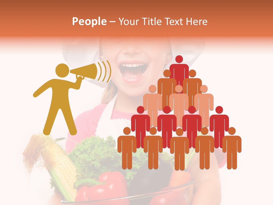 Little Kid Table PowerPoint Template