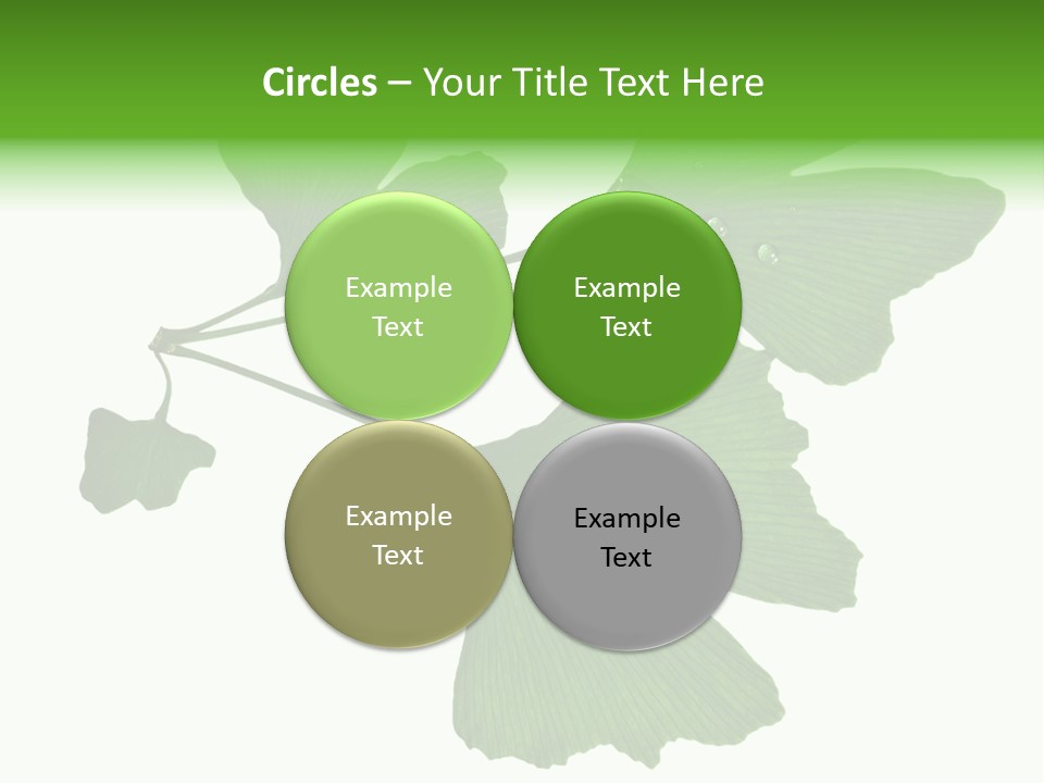 Lawn Isolated Seasoning PowerPoint Template