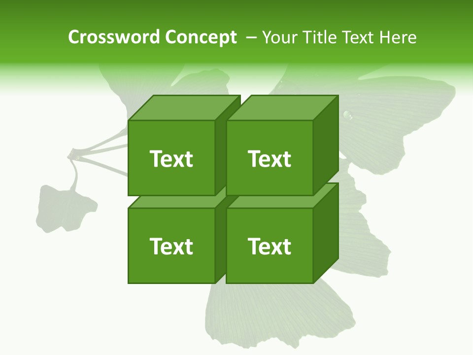 Lawn Isolated Seasoning PowerPoint Template