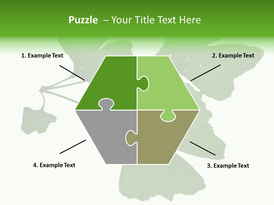 Lawn Isolated Seasoning PowerPoint Template