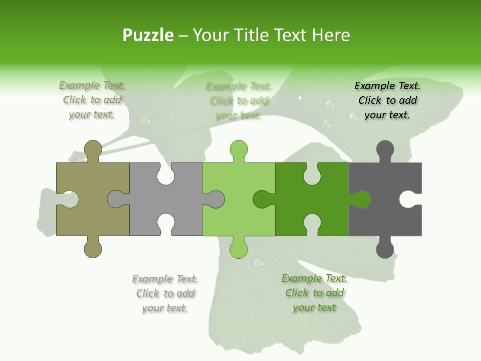 Lawn Isolated Seasoning PowerPoint Template