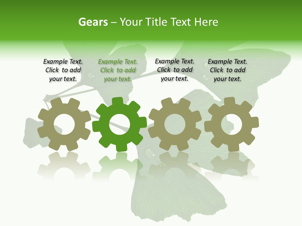 Lawn Isolated Seasoning PowerPoint Template