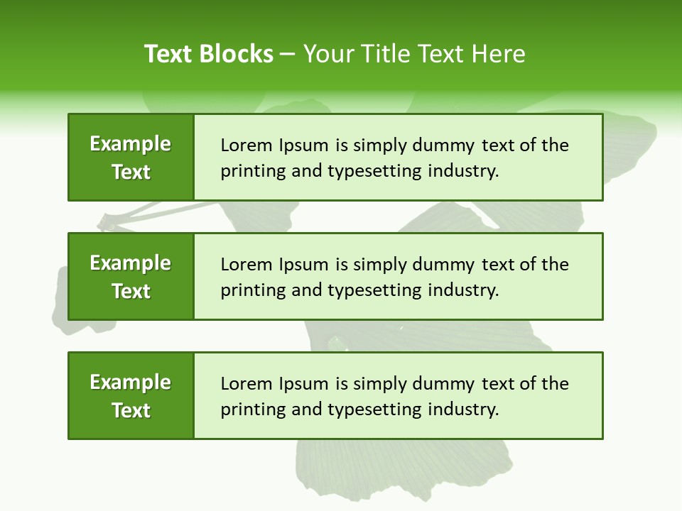 Lawn Isolated Seasoning PowerPoint Template