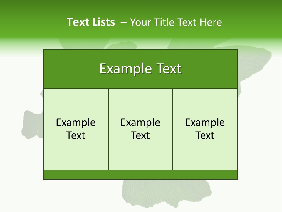 Lawn Isolated Seasoning PowerPoint Template