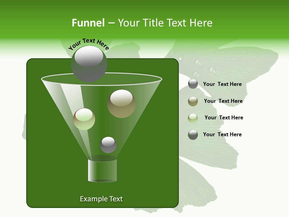 Lawn Isolated Seasoning PowerPoint Template