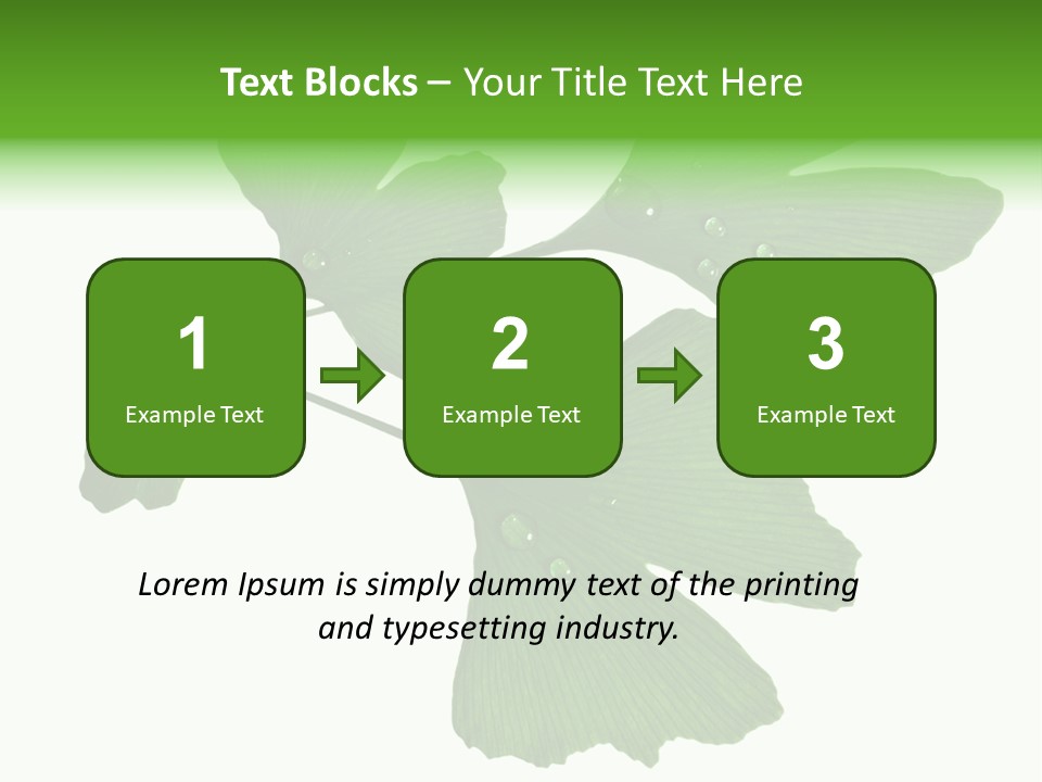 Lawn Isolated Seasoning PowerPoint Template