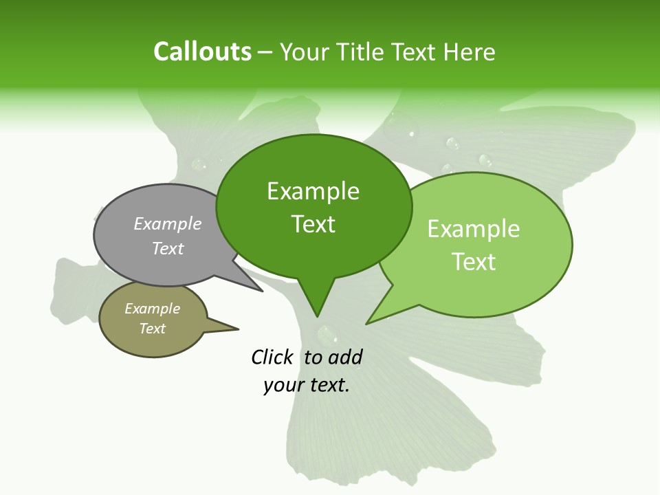 Lawn Isolated Seasoning PowerPoint Template
