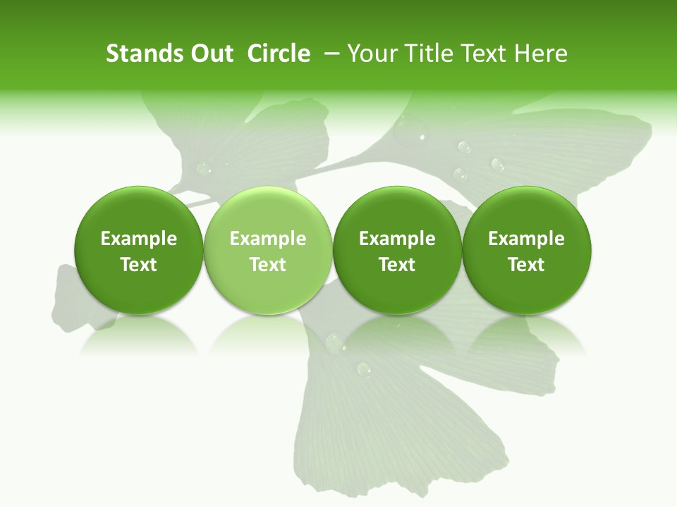 Lawn Isolated Seasoning PowerPoint Template