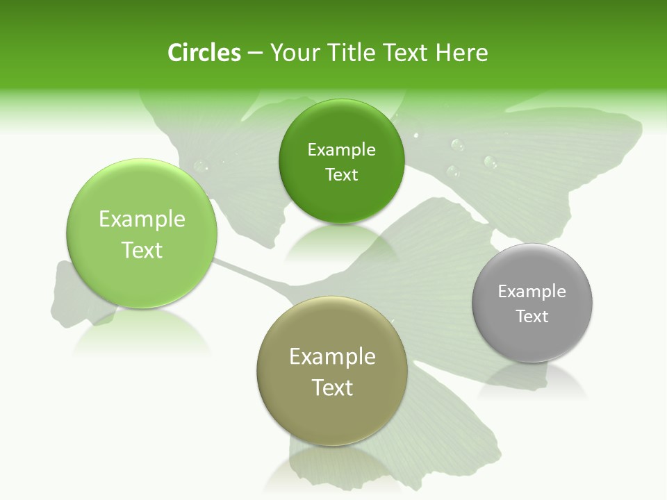 Lawn Isolated Seasoning PowerPoint Template