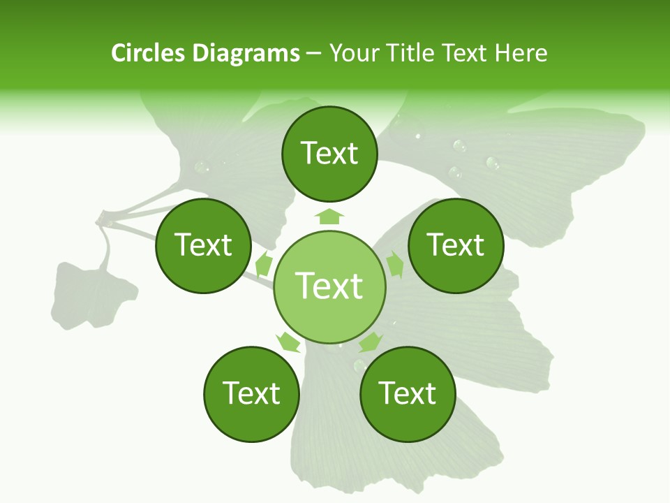 Lawn Isolated Seasoning PowerPoint Template