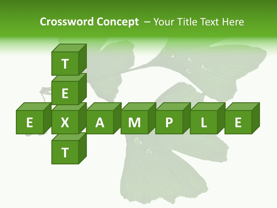 Lawn Isolated Seasoning PowerPoint Template