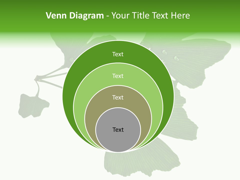 Lawn Isolated Seasoning PowerPoint Template