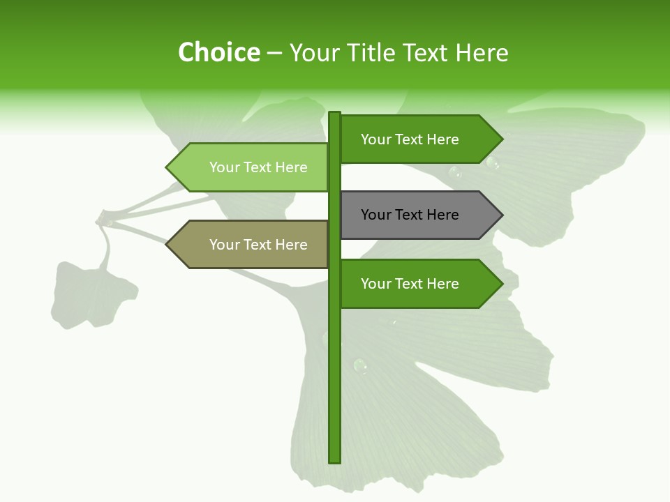Lawn Isolated Seasoning PowerPoint Template