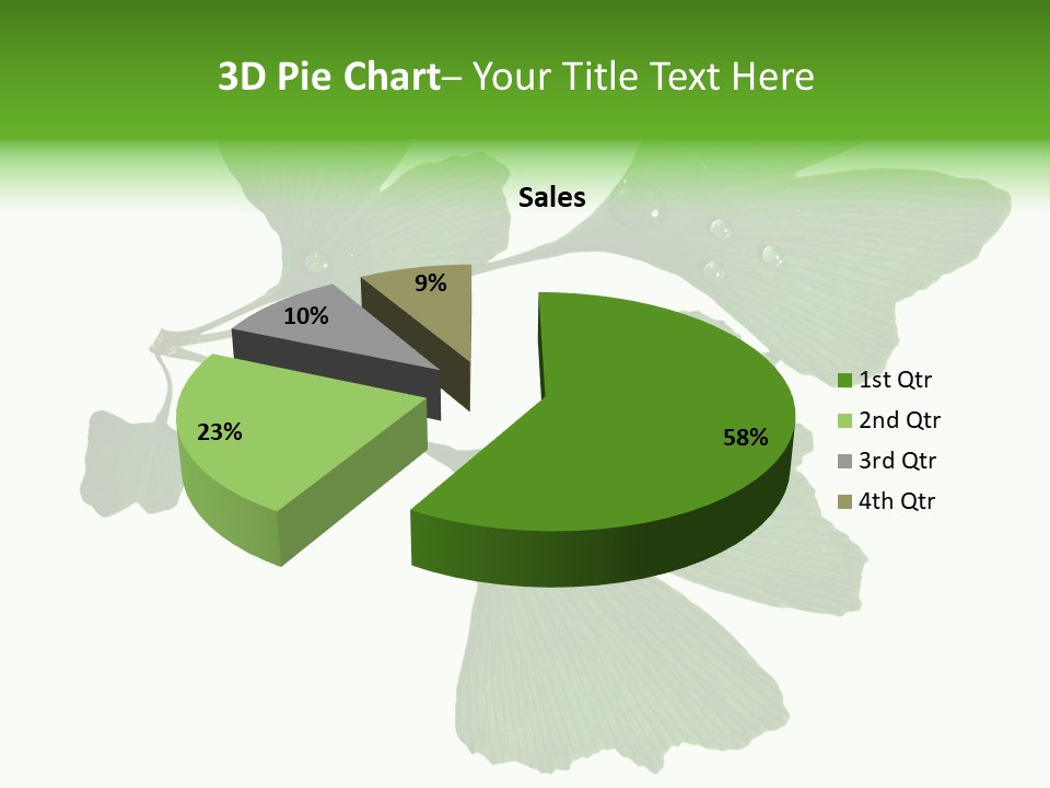 Lawn Isolated Seasoning PowerPoint Template