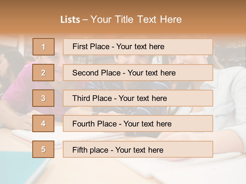 Study Education Latin PowerPoint Template